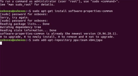 Update Kodi Linux