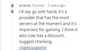 Reddit gaming VPN