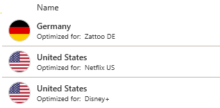 CyberGhost Выделенные серверы для потоковой передачи Netflix в США