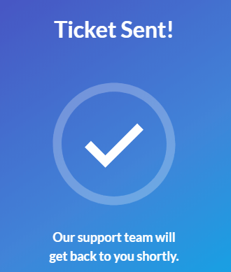 Windscribe Ticketing System After Sending