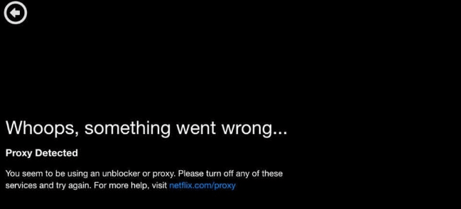 ZenMate VPN Netflix Proxy Error