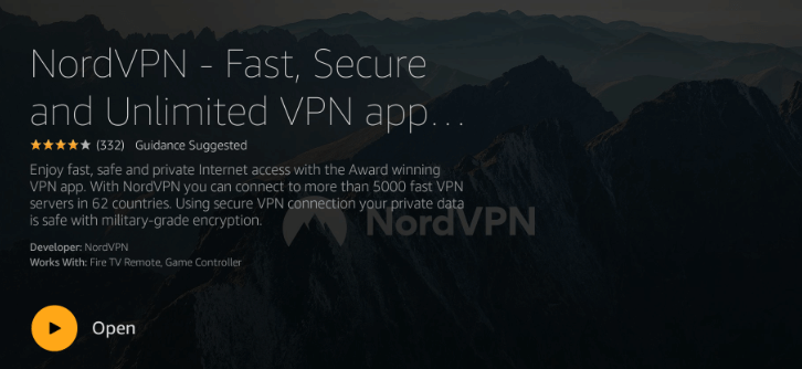 installing NordVPN on Firestick step 3