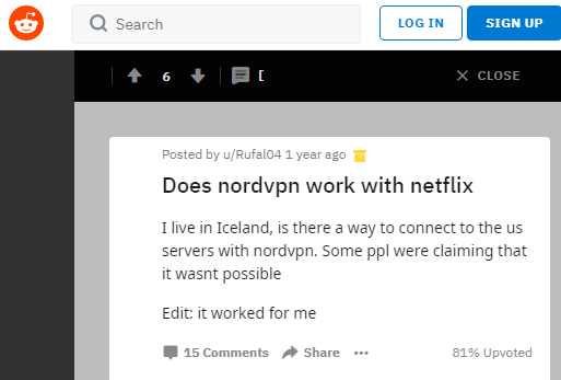 nordvpn netflix reddit