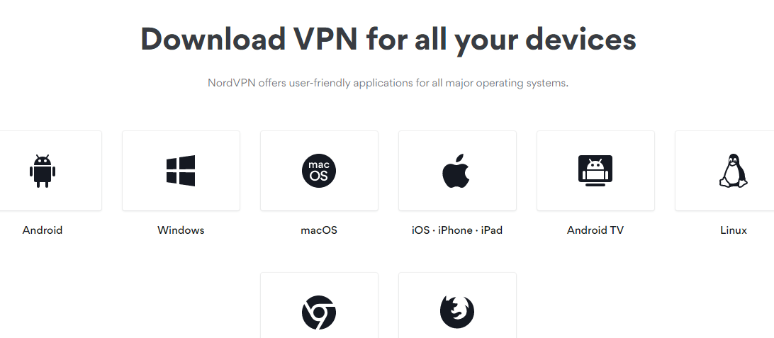 NordVPN supported devices