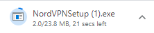 Downloading NordVPN extension