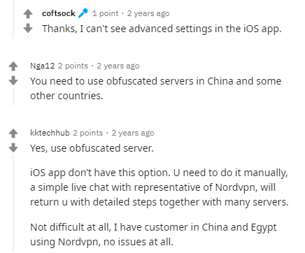 NordVPN China reddit