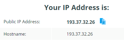 Тест на утечку IP