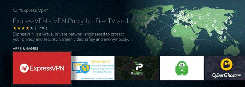 ExpressVPN app firestick