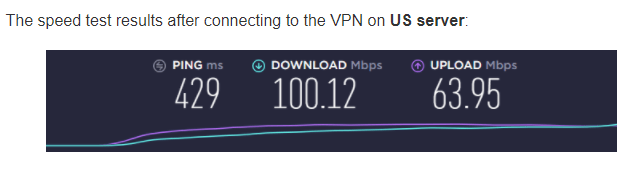 NordVPN speeds