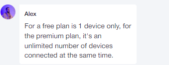 device connections ZoogVPN support