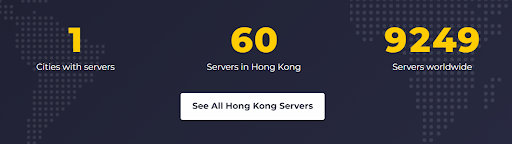 Hong Kong servers CyberGhost