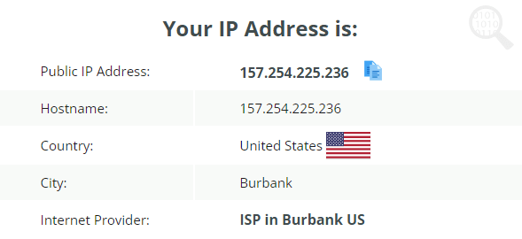 IP leak test US New York ExpressVPN