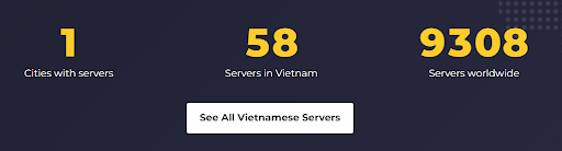 CyberGhost Vietnamese servers