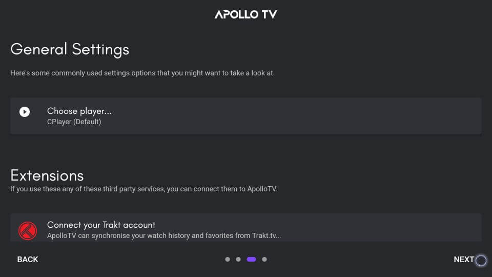 Apollo Firestick general settings