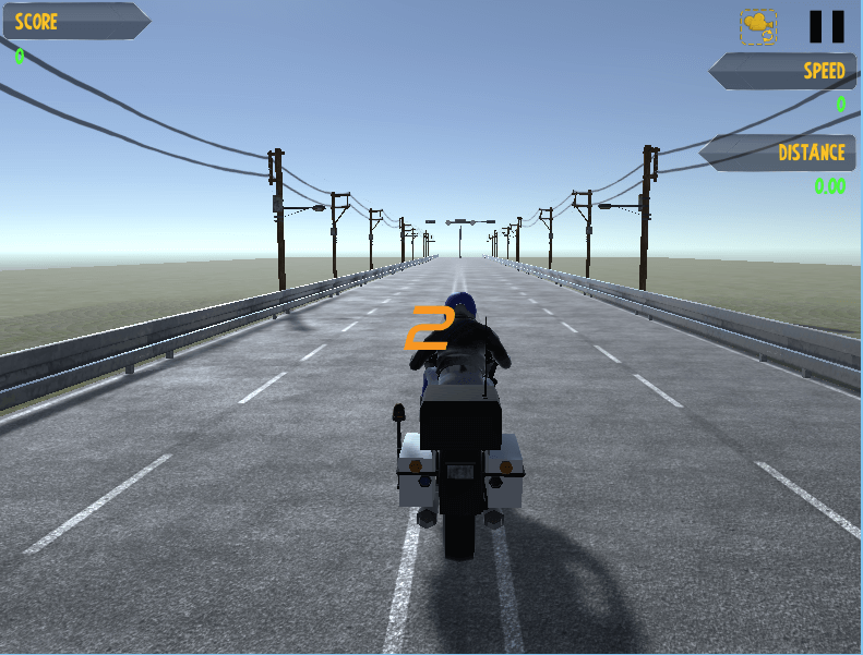 Crime Moto Racer Gameplay